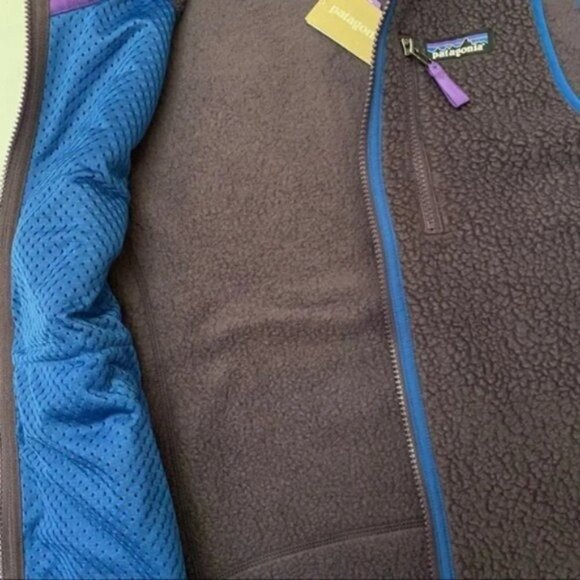 Patagonia Unisex Retro Pile Vest Fleece Sz XS Regular Fit NWT - Picture 8 of 9